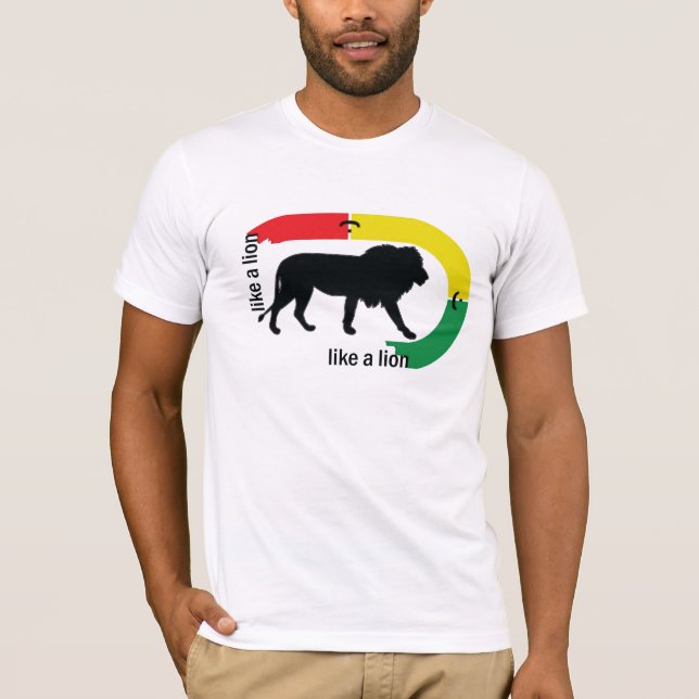 T-shirt Lion de R OR 1104 (Devant)