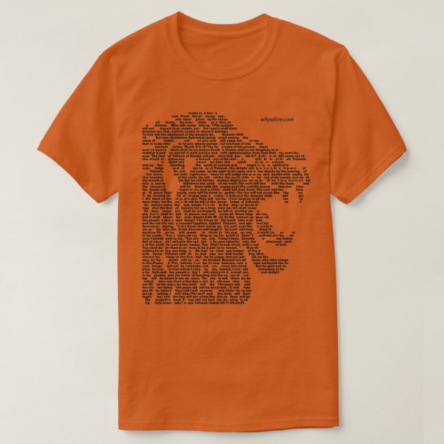 T-shirt Lion de Yudah Juda sur Blanc (Design devant)