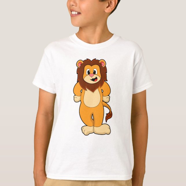 T-shirt Lion debout (Devant)