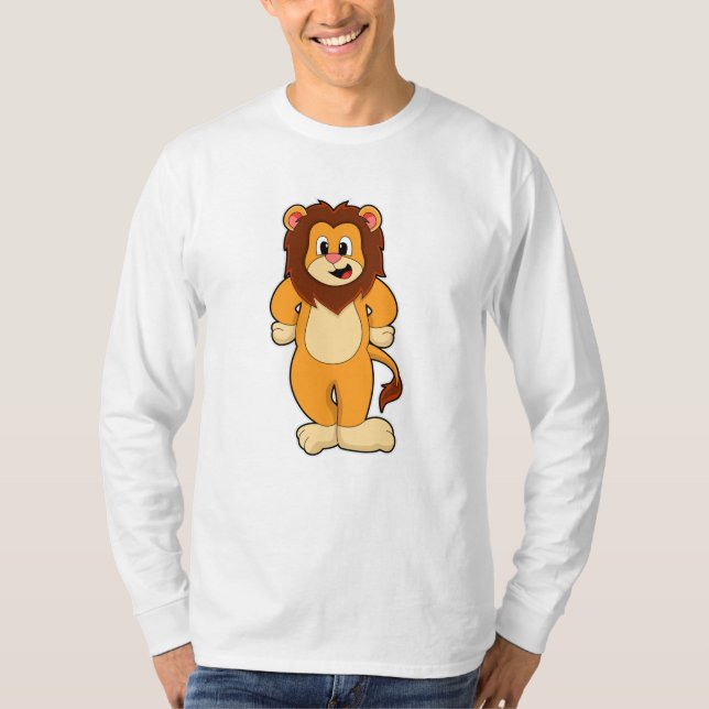 T-shirt Lion debout (Devant)