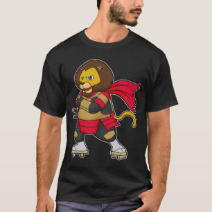 T-shirt Lion en guerrier avec Cap
