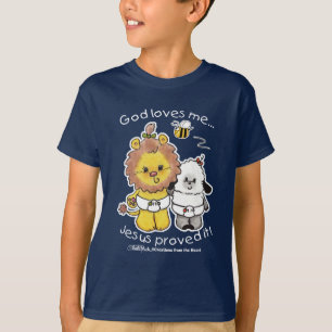 T-shirt Lion et agneau