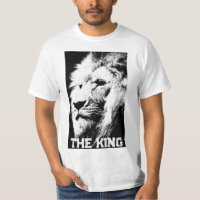Lion Face King Élégant Moderne Hommes Modèle Blanc