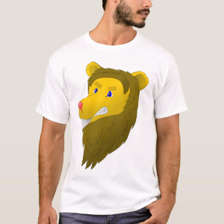 T-shirt Lion fâché