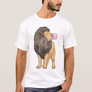 T-shirt Lion gomme à mâcher