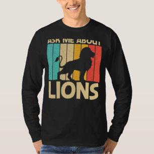 T-shirt Lion Hommes Femmes Lion Jungle Safari Animal