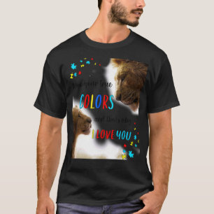 T-shirt Lion King Sensibilisation à l'autisme Je vois vos