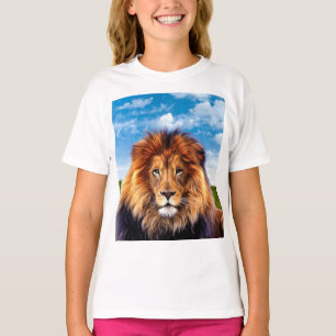 T-shirt Lion le roi de la forêt