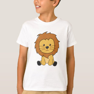 T-shirt Lion mignonne Animaux Pour Enfants Lion King
