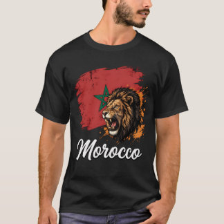 T-shirt Lion National du Maroc