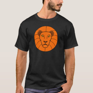 T-shirt Lion noir