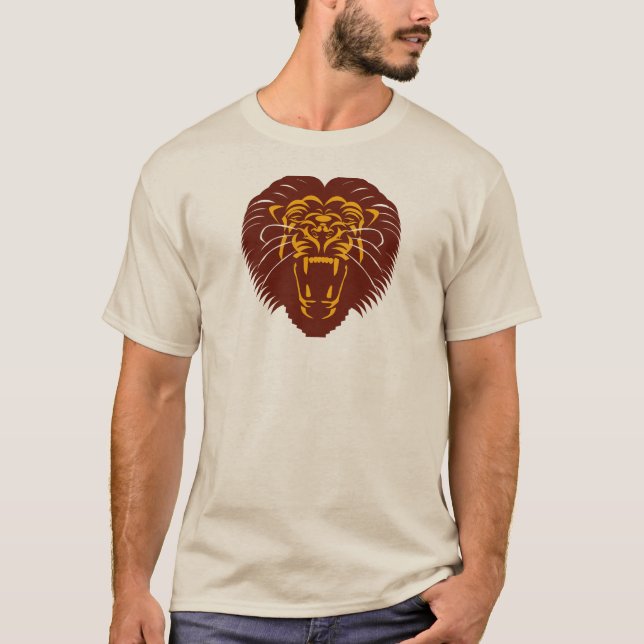 T-shirt lion of encourage (Devant)