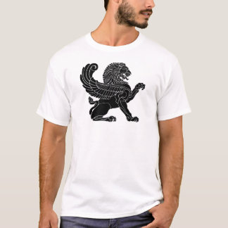 T-shirt lion persan
