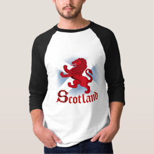 T-shirt Lion rampant d'Écosse, celtique, Saint André