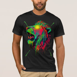 T-Shirt Lion Rebelle 