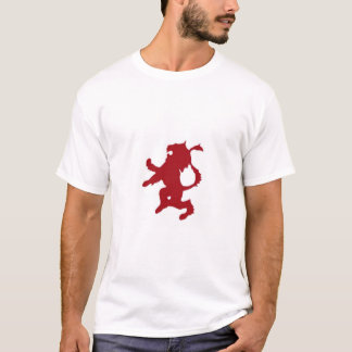 T-shirt Lion rouge