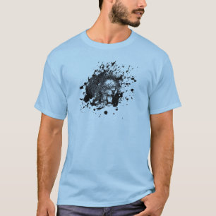 T-shirt Lion rugissant Choisissez votre couleur Arrière - 