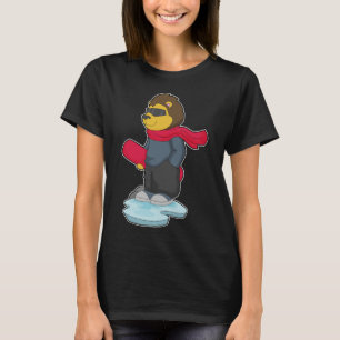 T-shirt Lion Snowboard