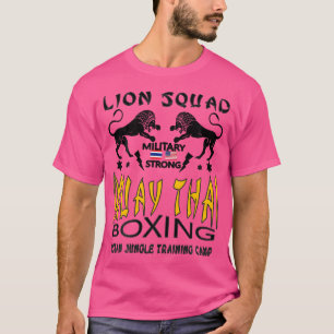 T-shirt Lion Squad Thaïlande Kickboxing Muay Thai Mixed ma