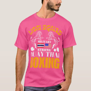 T-shirt Lion Squad Thaïlande Kickboxing Muay Thai Mixed ma