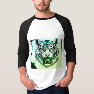 T-shirt "Lion Tattoo Graphic Tee - Bold & Edgy T-shi Homme