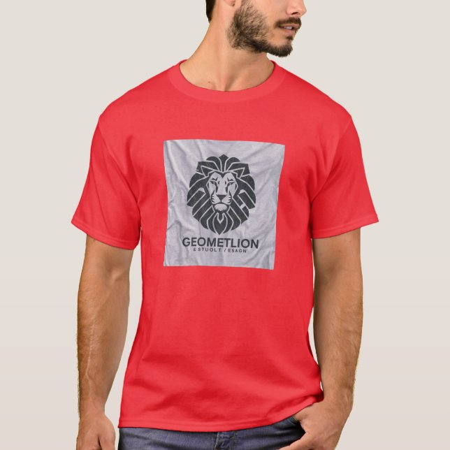 T-shirt Lion Tee écologique (Devant)