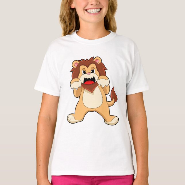 T-shirt Lion torche.PNG (Devant)
