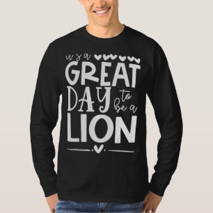 T-shirt Lions School Sports Ventilateur Team Spirit Mascot