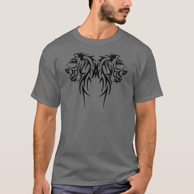 T-SHIRT LIONS TRIBAUX (Devant)