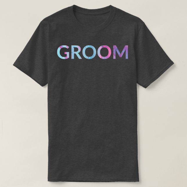 T-shirt Liquid Art Pour Groom (Design devant)