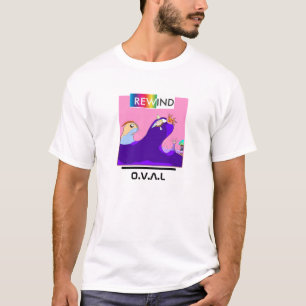 T-shirt Liquide vivant : Pièce en t de réalité de