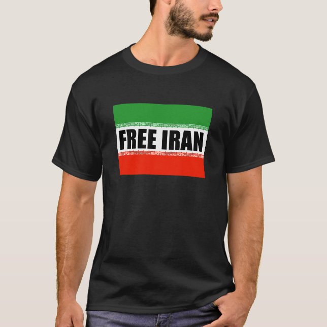 T-SHIRT L'IRAN LIBRE (Devant)
