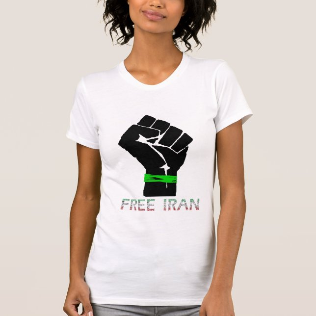 T-shirt L'Iran libre (Devant)