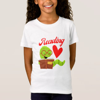 T-Shirt Lire Avec Amour - J'Aime Lire