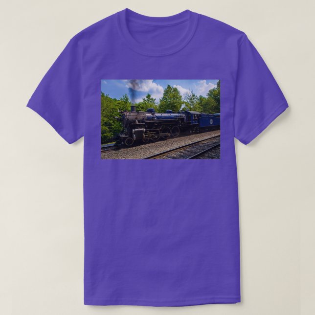 T-shirt Lire Blue Mountain et Northern Railroad (Design devant)