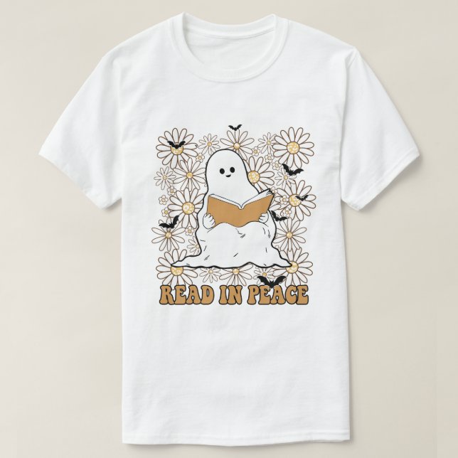 T-shirt lire en paix (Design devant)