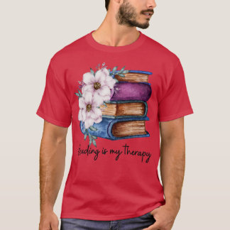 T-shirt Lire est ma thérapie 26