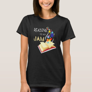 T-shirt Lire Est Mon Jam Drôle J'Aime Lire Des Livres