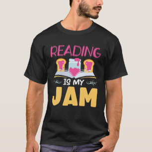 T-shirt Lire Est Mon Jam Drôle J'Aime Lire Des Livres