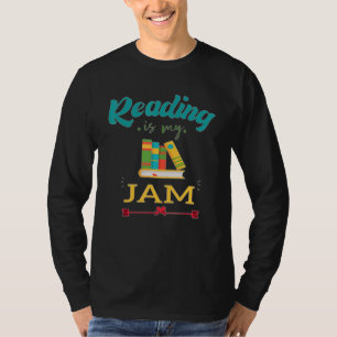 T-shirt Lire Est Mon Jam J'Aime Lire Des Livres