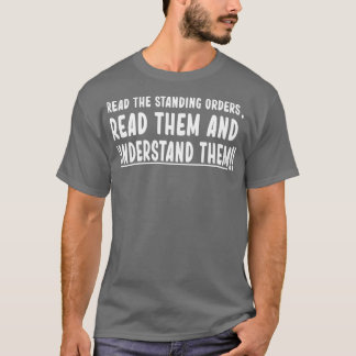 T-shirt lire le règlement