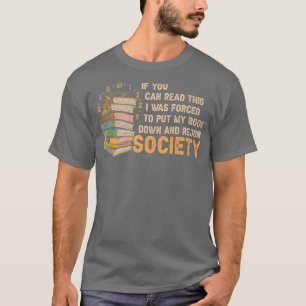 T-shirt Lire les livres Lover Pour les vers de livres Book
