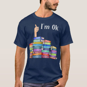 T-shirt Lire Lovers Livre Je suis OK National Book Lovers 