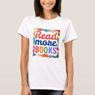 T-shirt Lire plus de livres