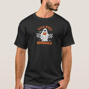 T-shirt Lire plus Livres Cute Ghost Lire plus Livres H