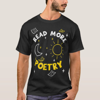 T-shirt Lire plus Poésie