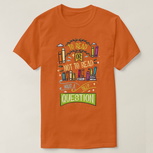 T-shirt Lire un enseignant à lire ou à ne pas lire (Design devant)