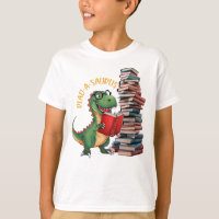 Lire un saurus Dinosaure Drôle Lecture