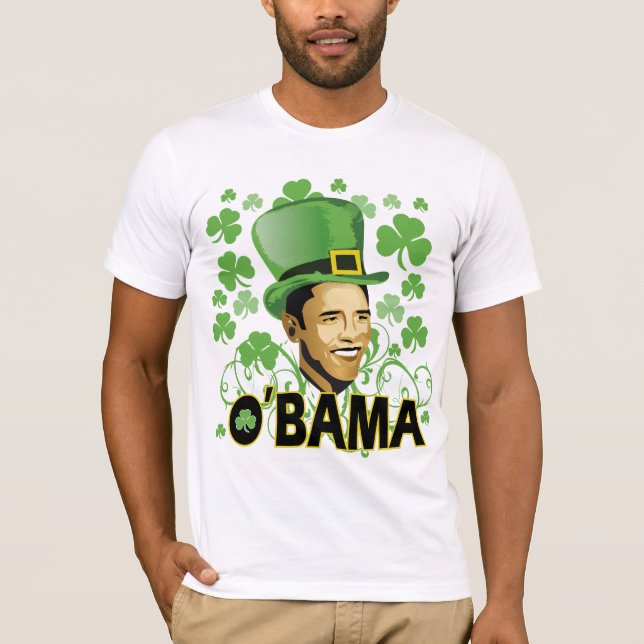 T-shirt L'Irlandais O'Bama de St Patrick (Devant)