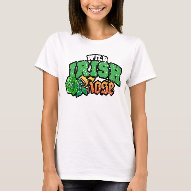 T-shirt L'Irlandais sauvage s'est levé (Devant)